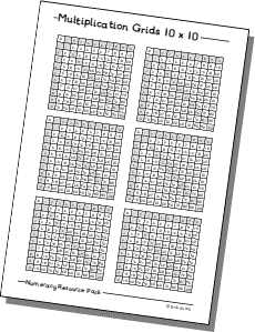 6 by 10 x 10 Grid